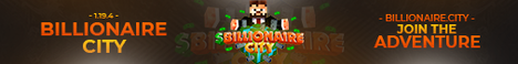 Billionaire City [1.19 – 1.20] | New Player Bonus /np | Minecraft’s Most Outstanding Economy & City Server!
