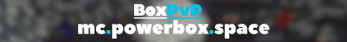 PowerBox – PvP boxing for you and your friends Minecraft server