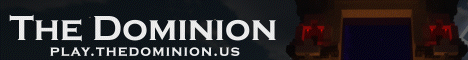 ⚔️THE DOMINION ⚔️ | Custom Items ✔️ | Dungeons ✔️ | Bosses ✔️ | ALPHA  RPG 🏰 |