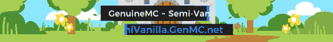 GenuineMC Semi-Vanilla [Semi-Vanilla ~ 1.20.2]