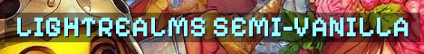 LightRealms Semi-Vanilla Adult SMP