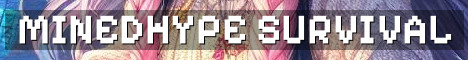 MinedHype SMP No P2W Survival