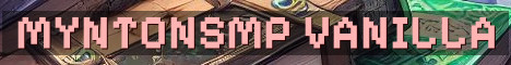MyntonSMP Vanilla Whitelist Community