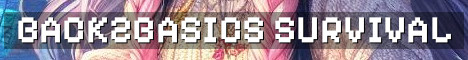 Back2Basics SMP Semi Vanilla Survival