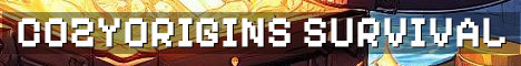 CozyOrigins SMP Survival 1.21 Java Bedrock