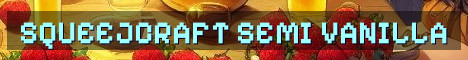 SqueejCraft SMP – Hardcore Semi Vanilla