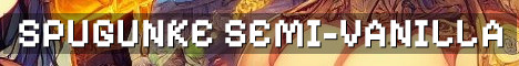 Spugunke SMP Semi-Vanilla Community