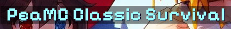 PeaMC Classic Vanilla Survival