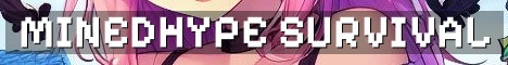MinedHype SMP No P2W Survival