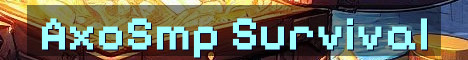 AxoSmp New Chill Survival SMP