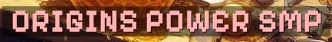Origins SMP With 150+ Powers