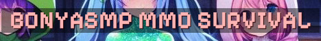 BonyaSMP MMO Survival Economy Adventure