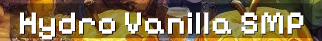Hydro SMP Vanilla No Griefing