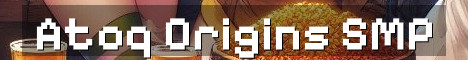Atoq Origins SMP Vanilla Plus