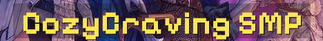 CozyCraving Better Vanilla Survival Chill SMP