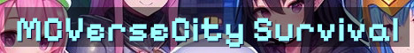 MCVerseCity Long-Term Semi-Vanilla SMP