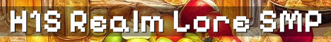 H1S Realm SMP Vanilla Lore Survival