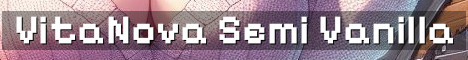 VitaNova SMP – Fresh Semi Vanilla 1.21