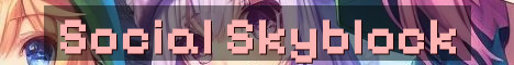 Social Skyblock SMP With Weekly Hangouts