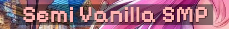 Small Semi Vanilla SMP Starting Soon