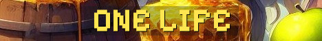 ONE LIFE HARDCORE SURVIVAL JOIN NOW