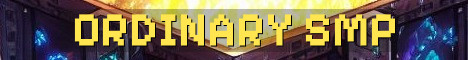 Ordinary SMP Vanilla Survival With Big Vibes