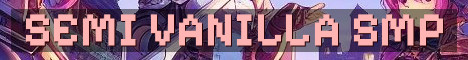 Small Semi Vanilla SMP Starting Soon