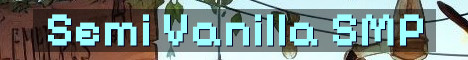 Small Semi Vanilla SMP Starting Soon