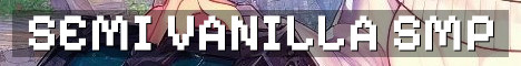 Small Semi Vanilla SMP Starting Soon