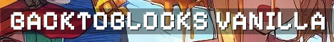 BackToBlocks Vanilla Survival No P2W