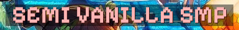 Small Semi Vanilla SMP Launching Soon