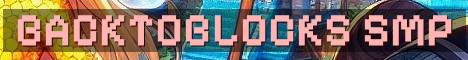 BackToBlocks Classic Vanilla SMP